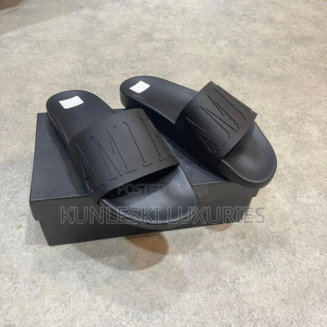 Original Amiri Black Slides