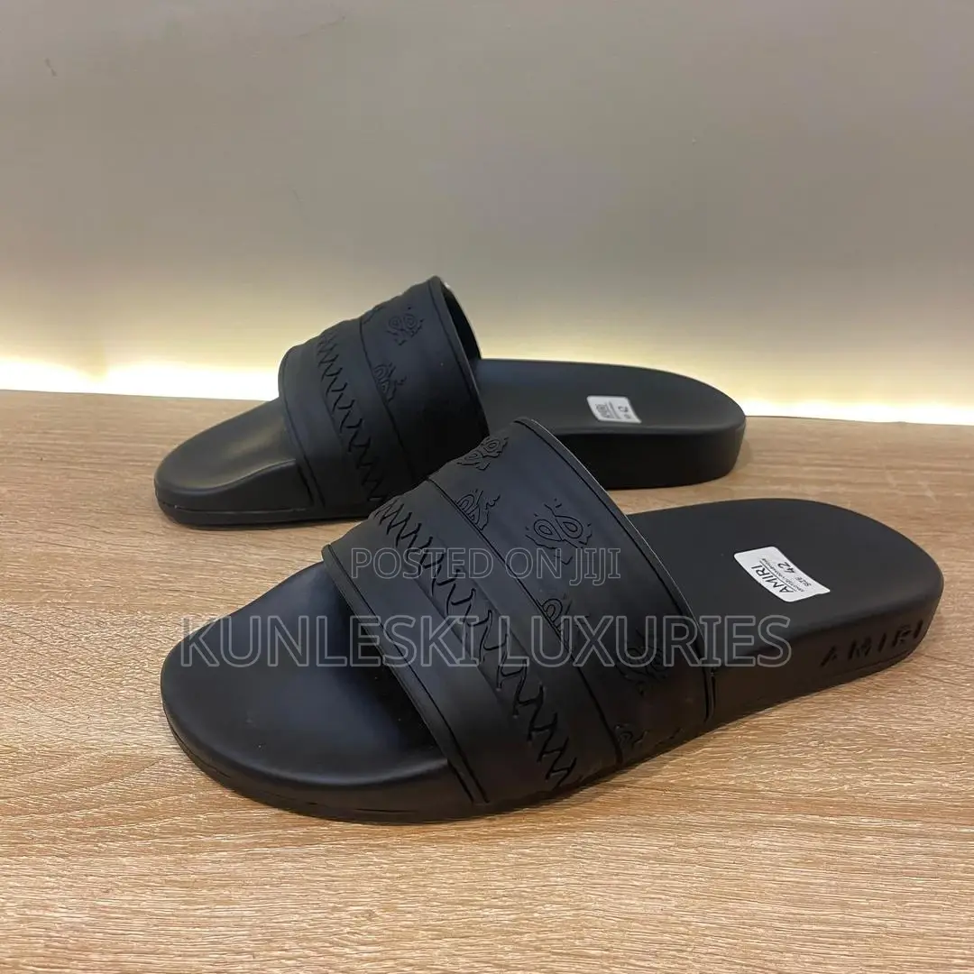 Original Amiri Black Slides