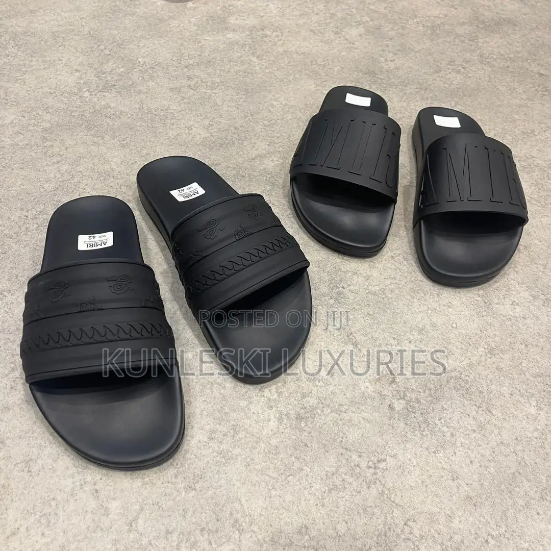 Original Amiri Black Slides