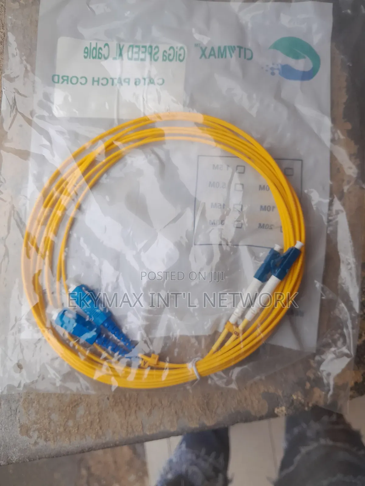 3meter LC-SC 3 Meters Single Mode Fiber Optic Cable