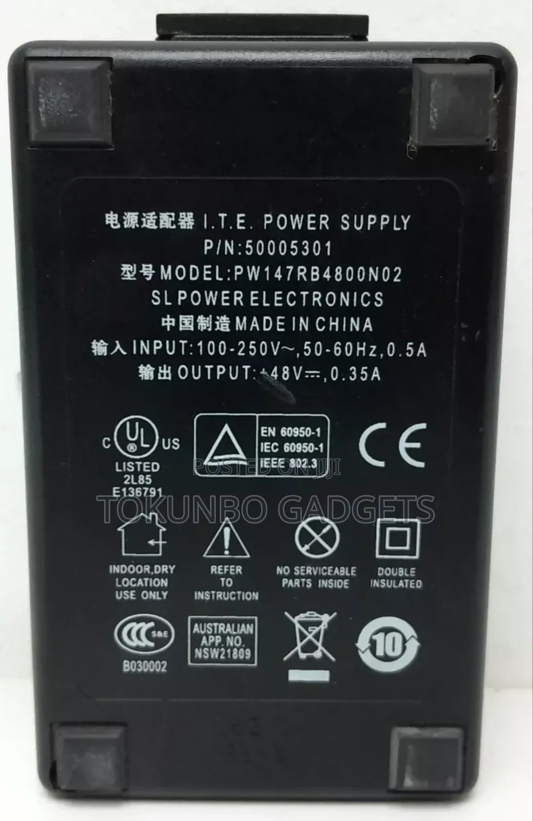 Poe 48v PW147RB4800N02 I.T.E Power Supply 48v Poe