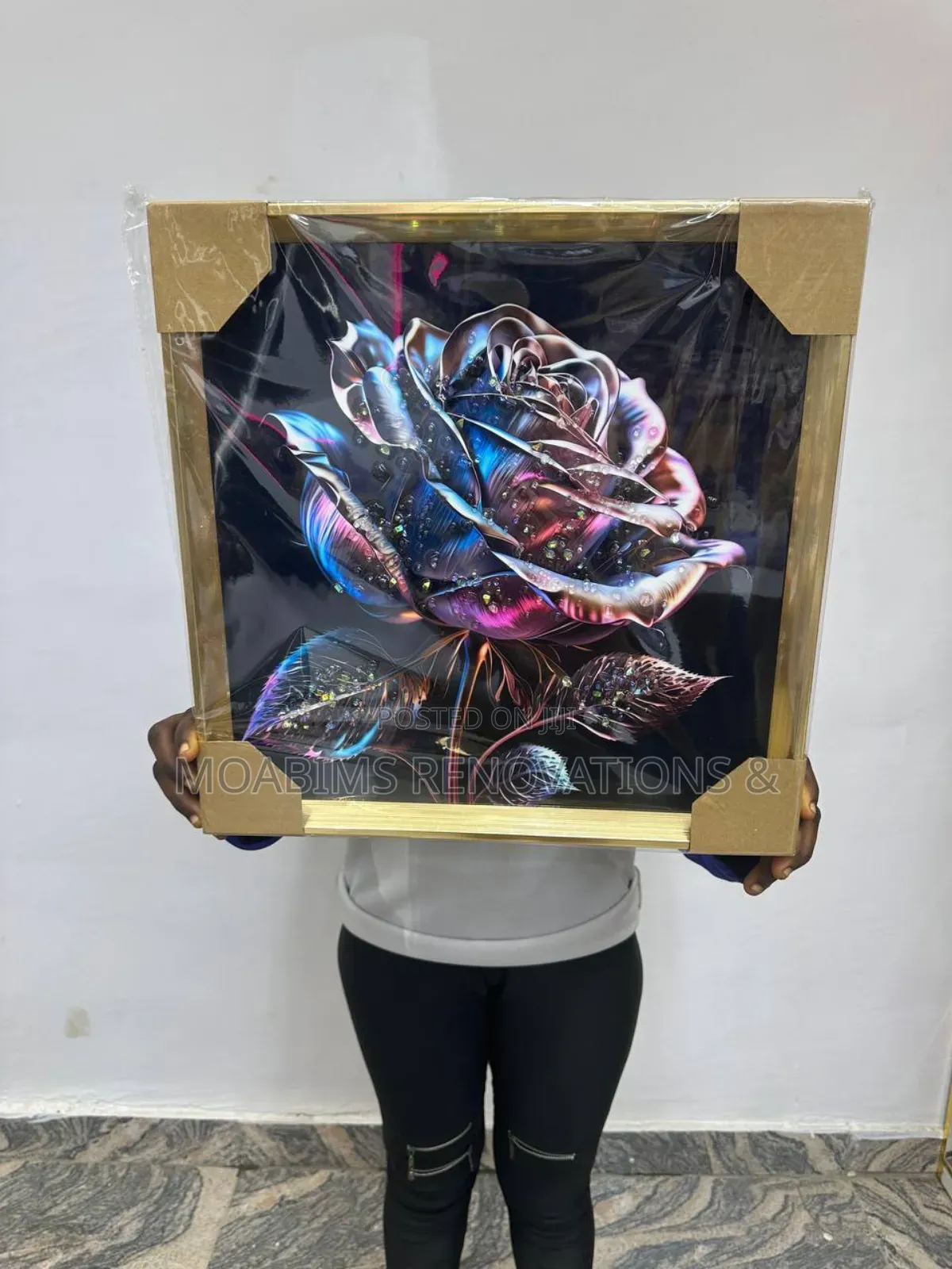Modern Quality Acrylic Wall Frames Decoration 40by40cm