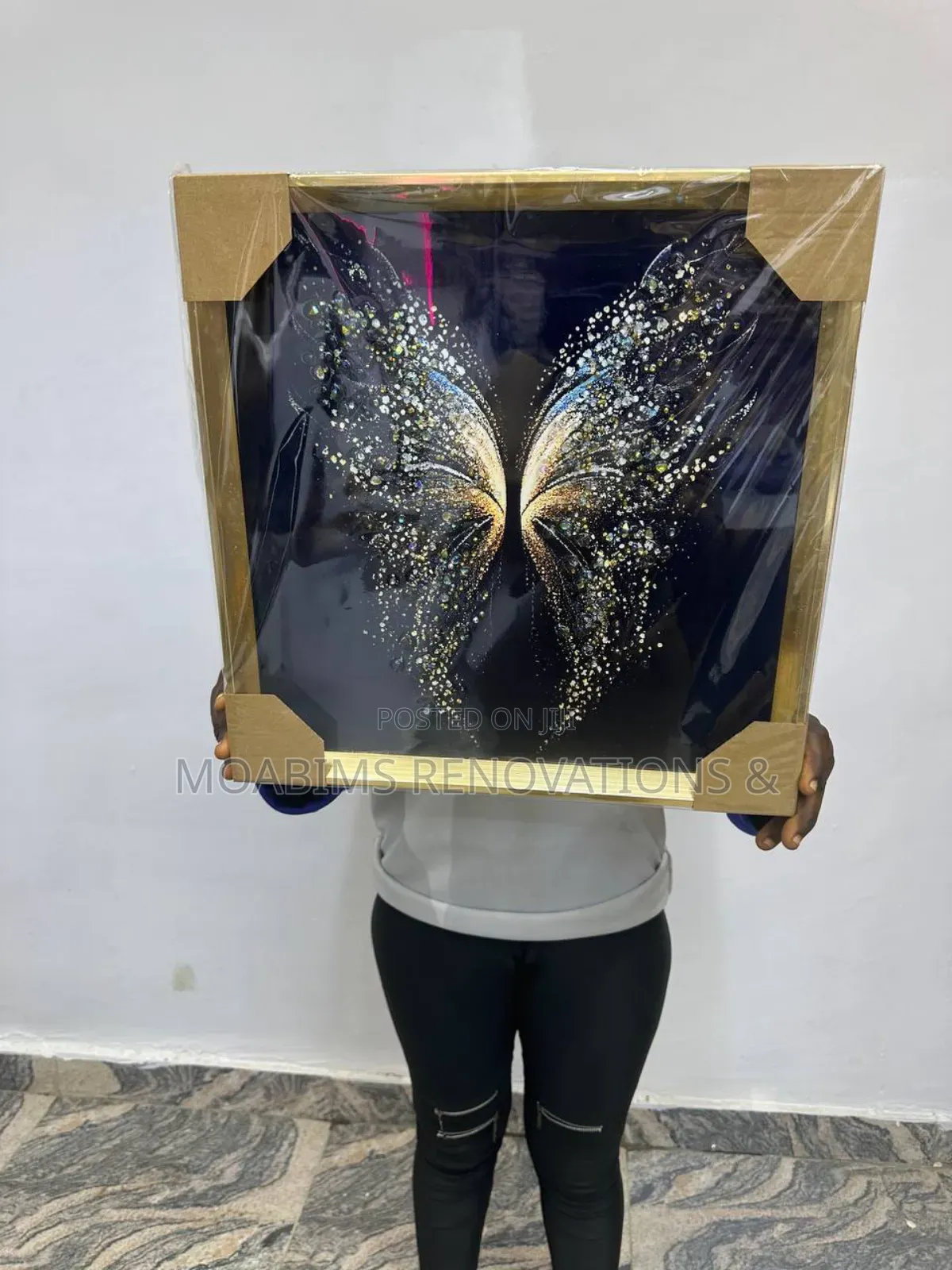 Modern Quality Acrylic Wall Frames Decoration 40by40cm