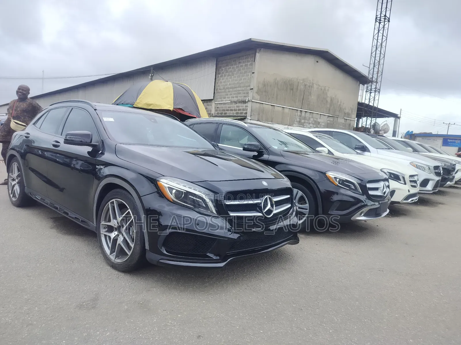 Mercedes-Benz GLA-Class 2015 Black