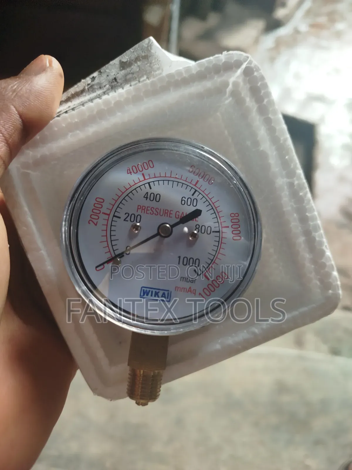 Pressure Gauge Wika 1000 Mbar .
