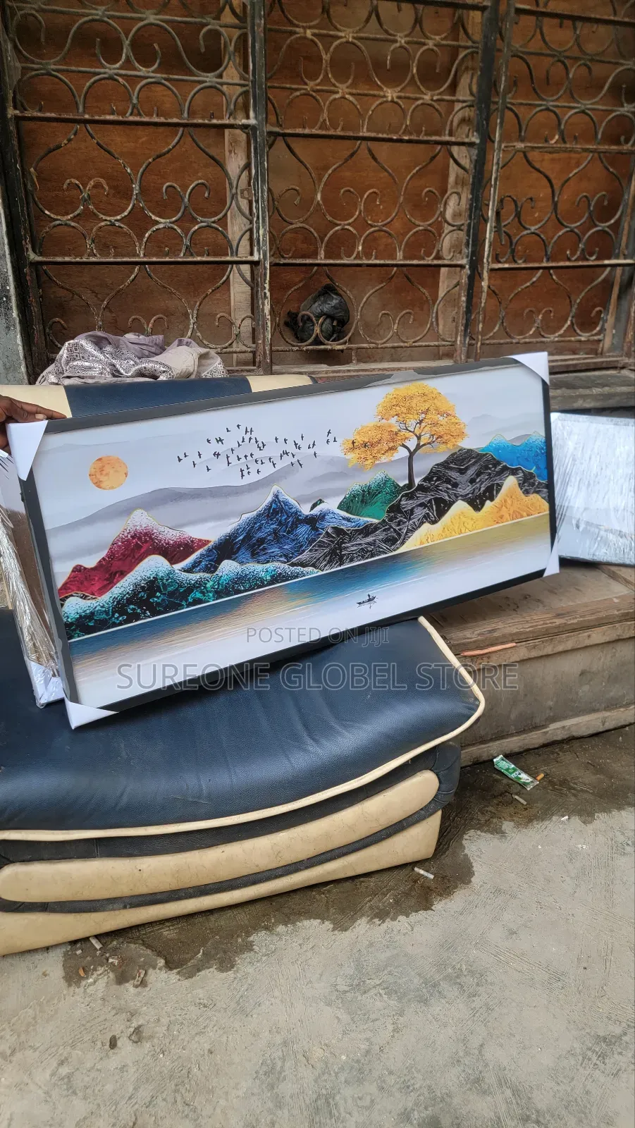 Beautiful Mountain Landscape Artwork Frame
