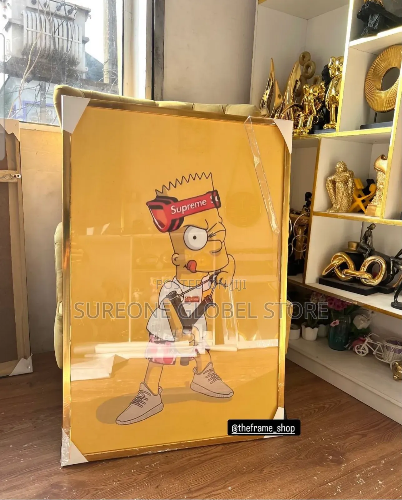 Bart Simpson Supreme Artwork Frame