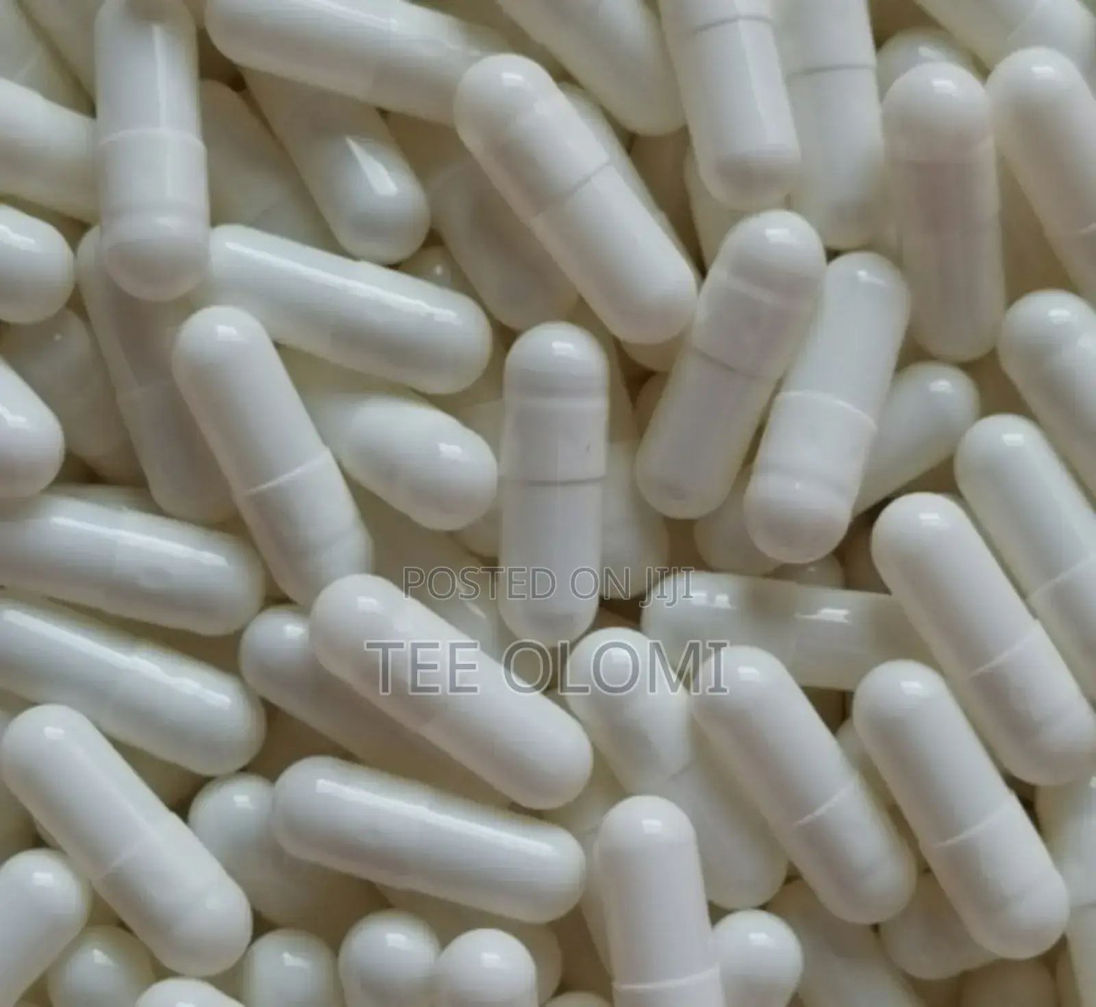 Empty Gelatin Capsules/White/Size 0/1,000 PC's