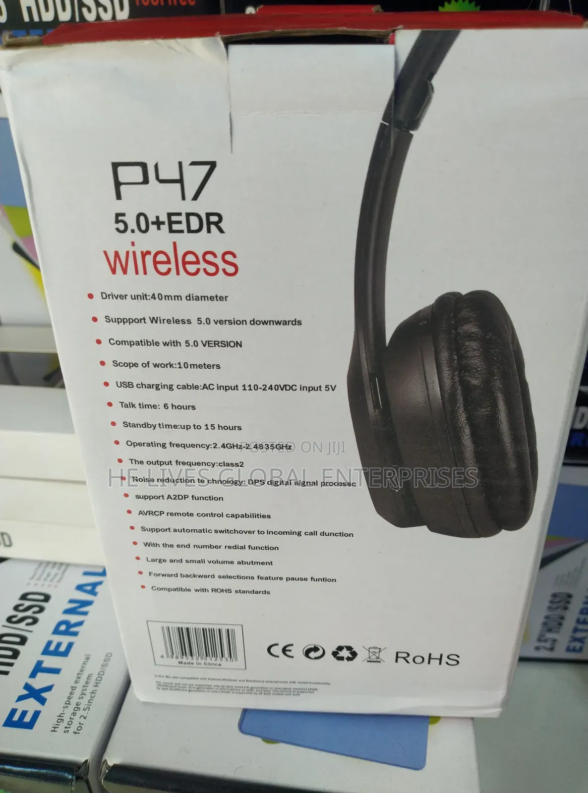 P47 Headset With Radio Fm