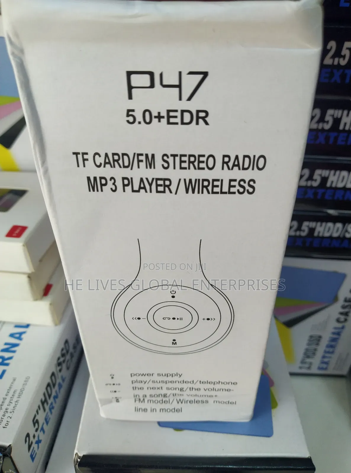 P47 Headset With Radio Fm