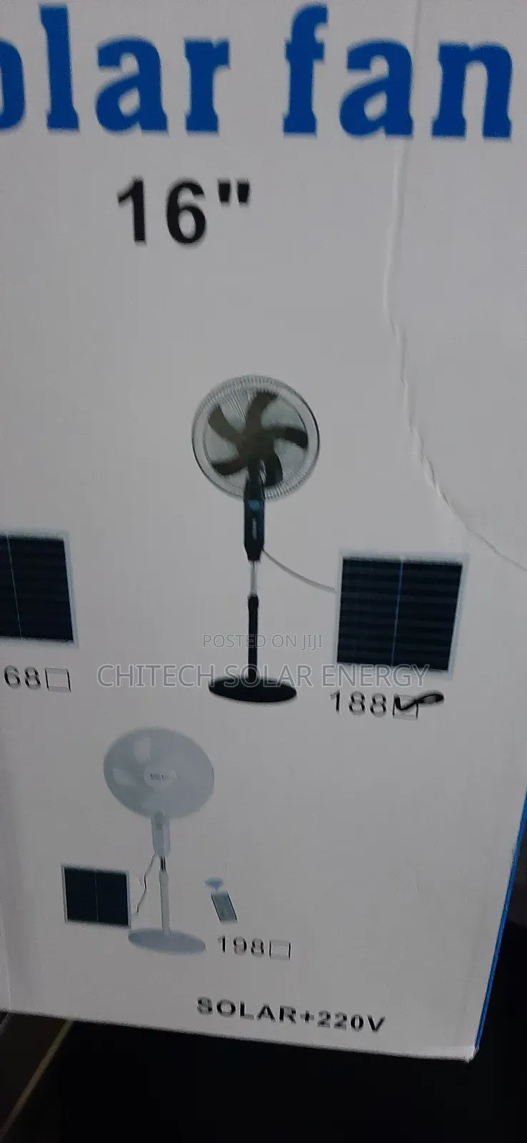 Chitech Solar Fan