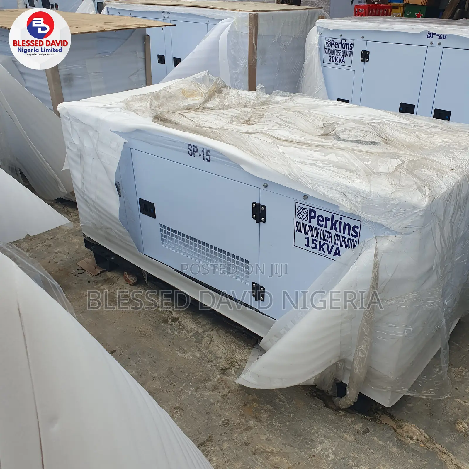 Perkins Soundproof Generator P15 - 15kva