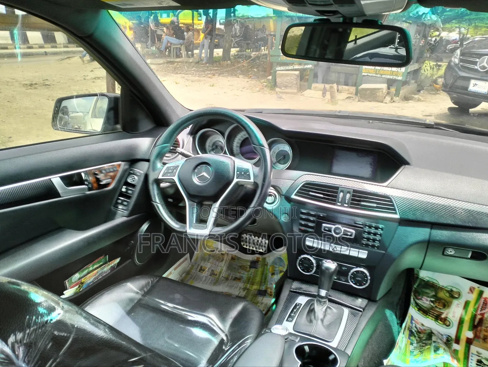 Mercedes-Benz C300 2013 Black