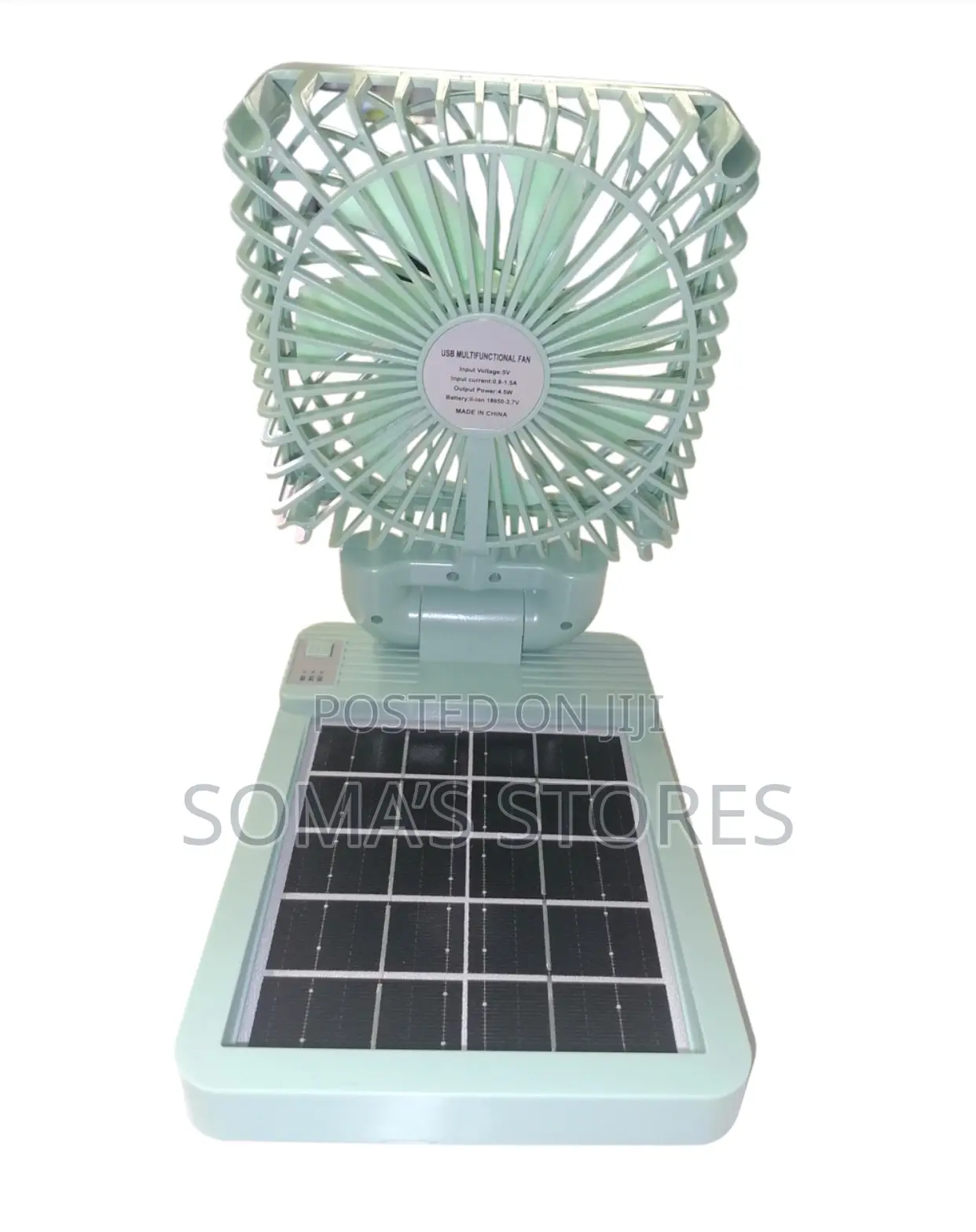 Single Solar Fan