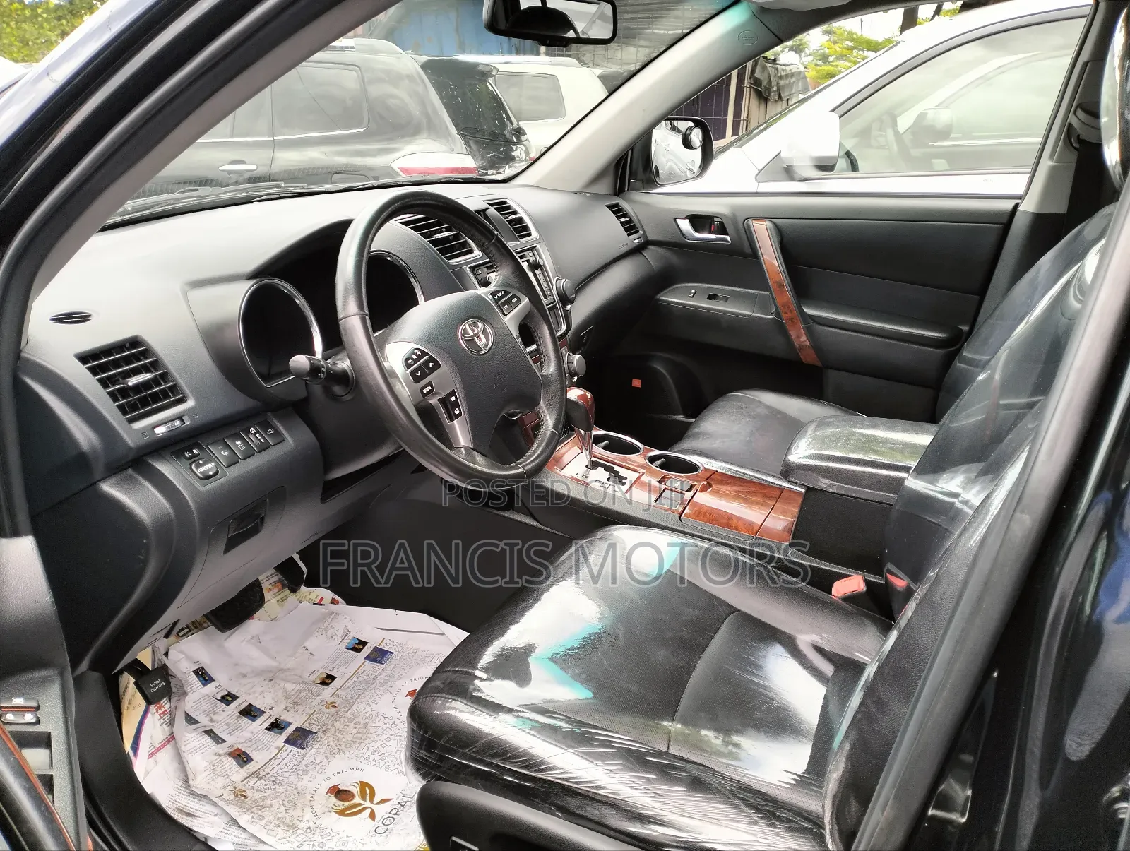 Toyota Highlander Limited 2012 Black