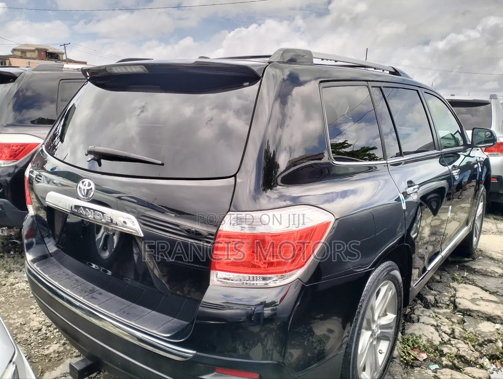 Toyota Highlander Limited 2012 Black