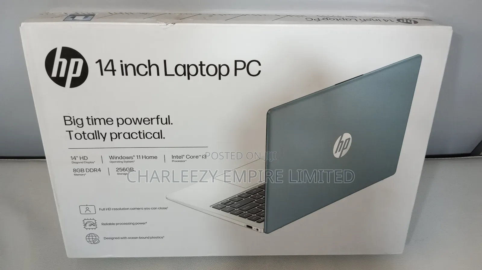 New Laptop HP 14-Dq1025cl 8GB Intel Core I3 SSD 256GB