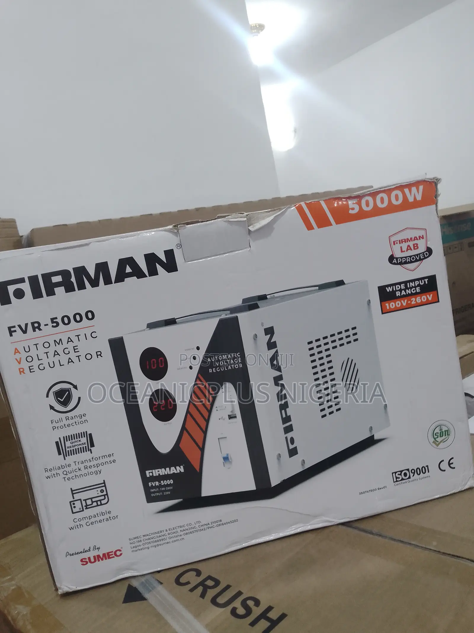 Customer Prefered 5000watts Firman Stablizer