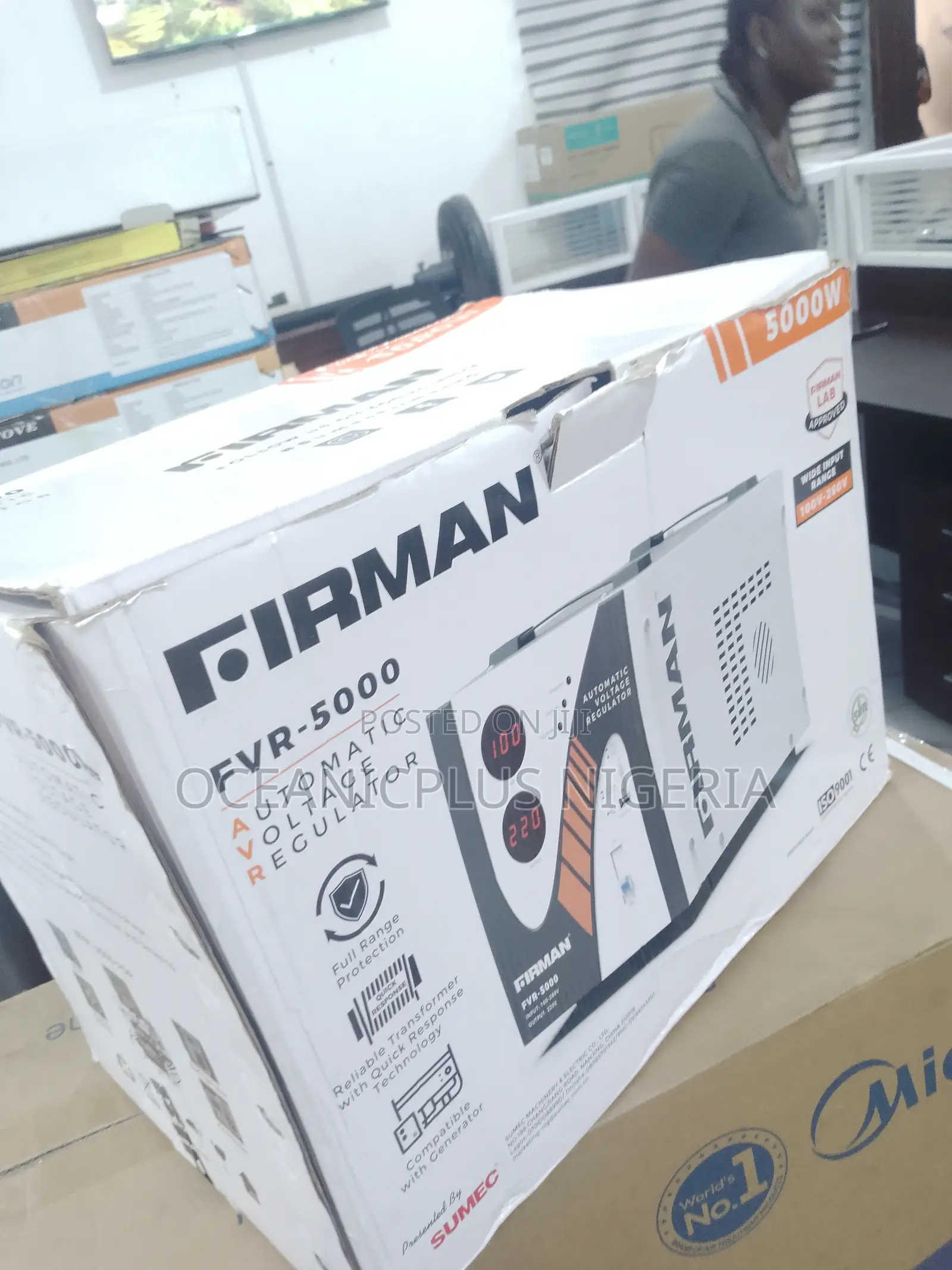Super Cool-Firman 5000watts Voltage Stablizer