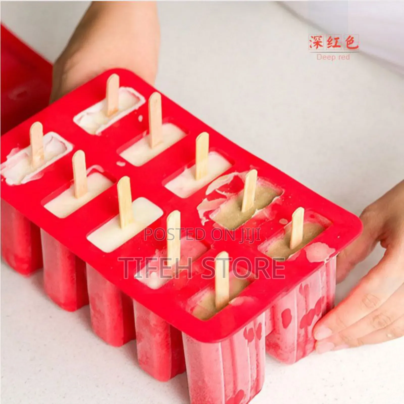 10 Cavities Popsicle Mold