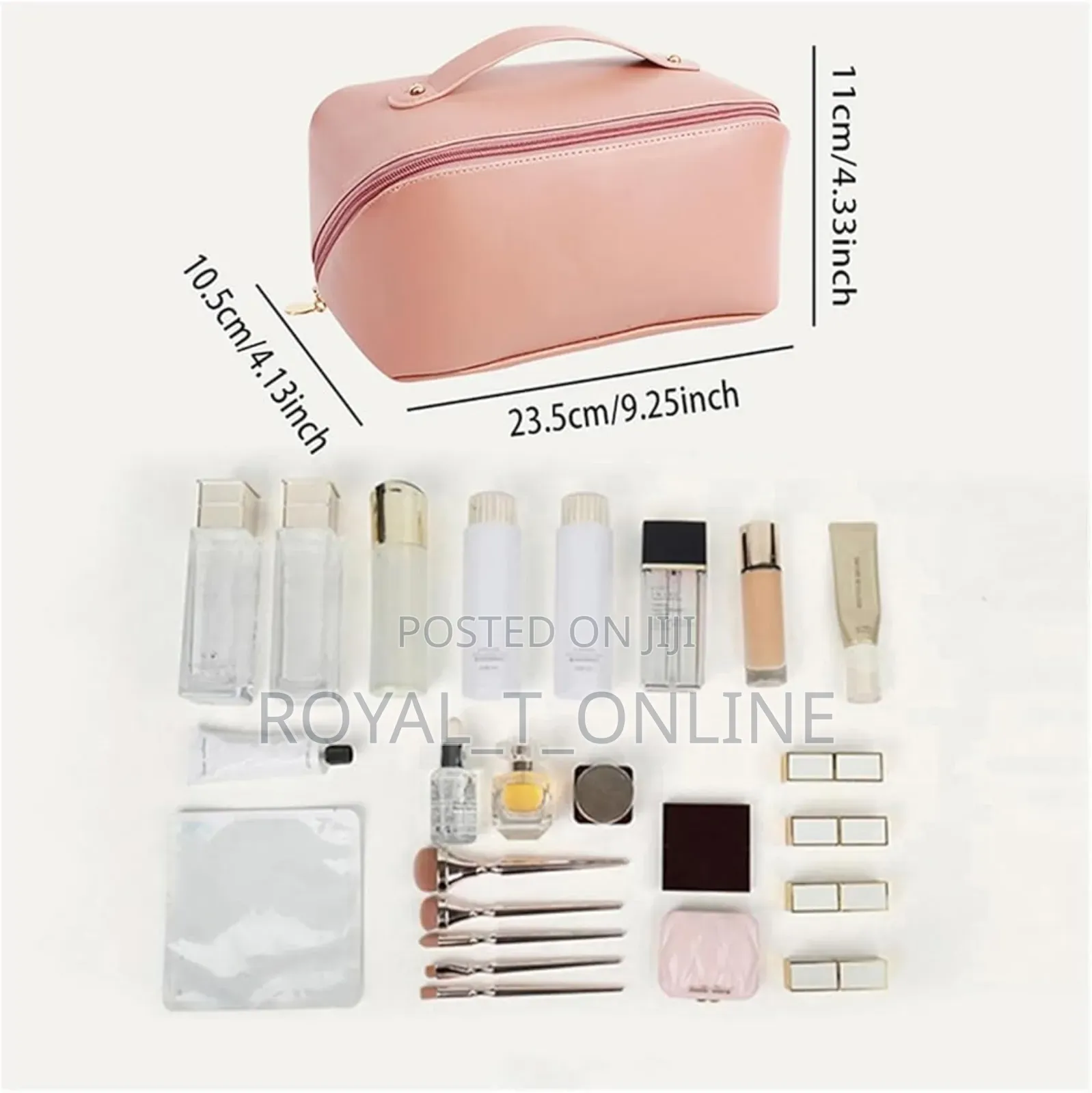 Leather Makeup Purse in Abuja. Spacious Makeup Purse