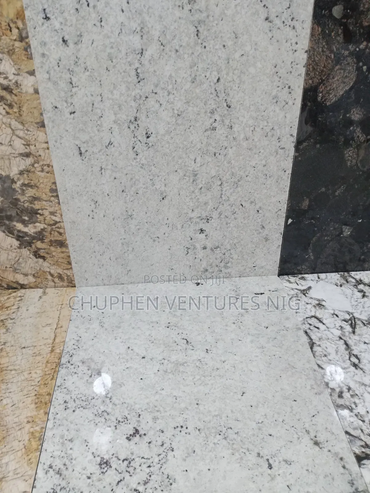 20mm Tick Granite Floor Tiles for Hotels and Royal Castles.