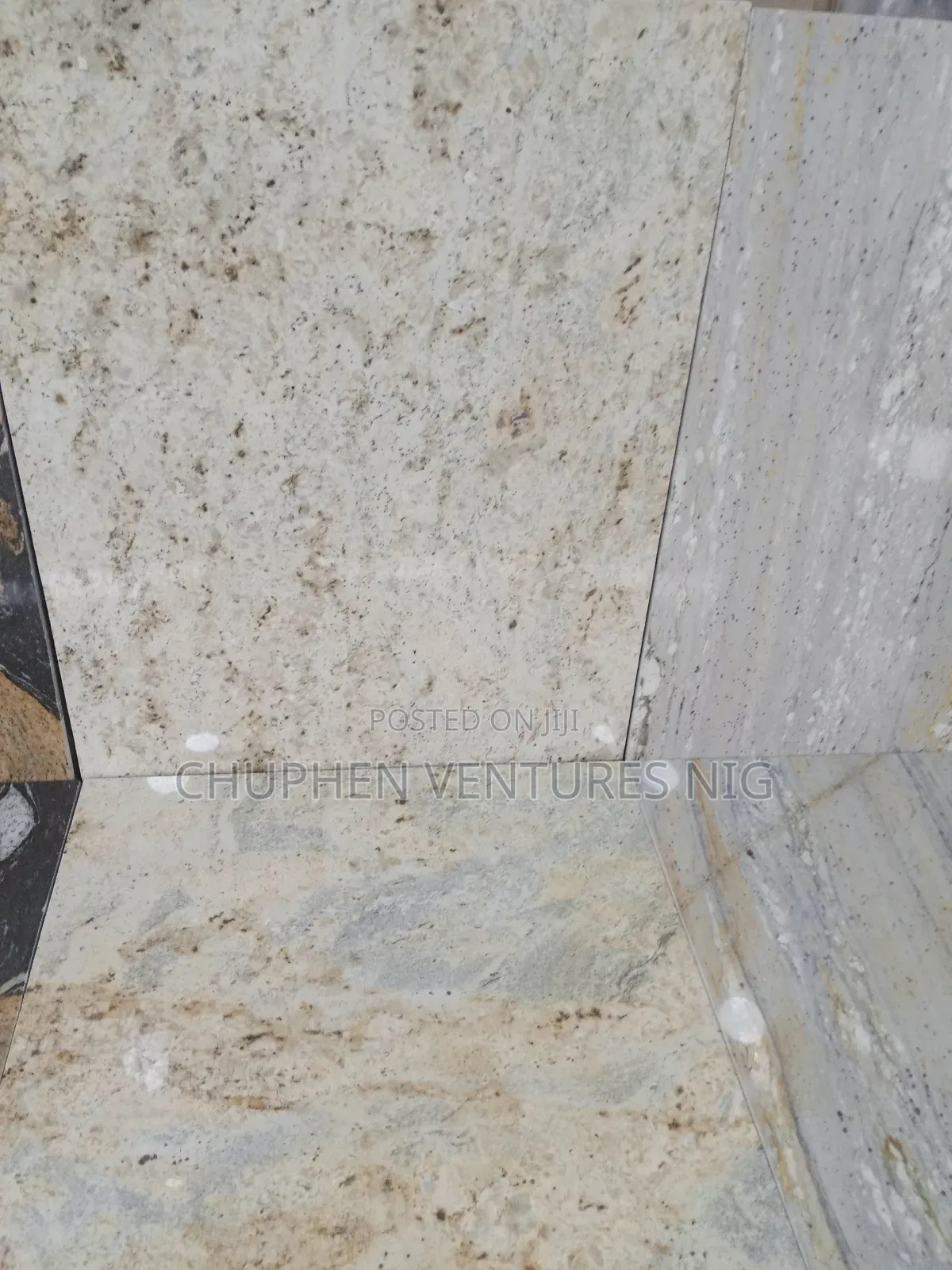 20mm Tick Granite Floor Tiles for Hotels and Royal Castles.
