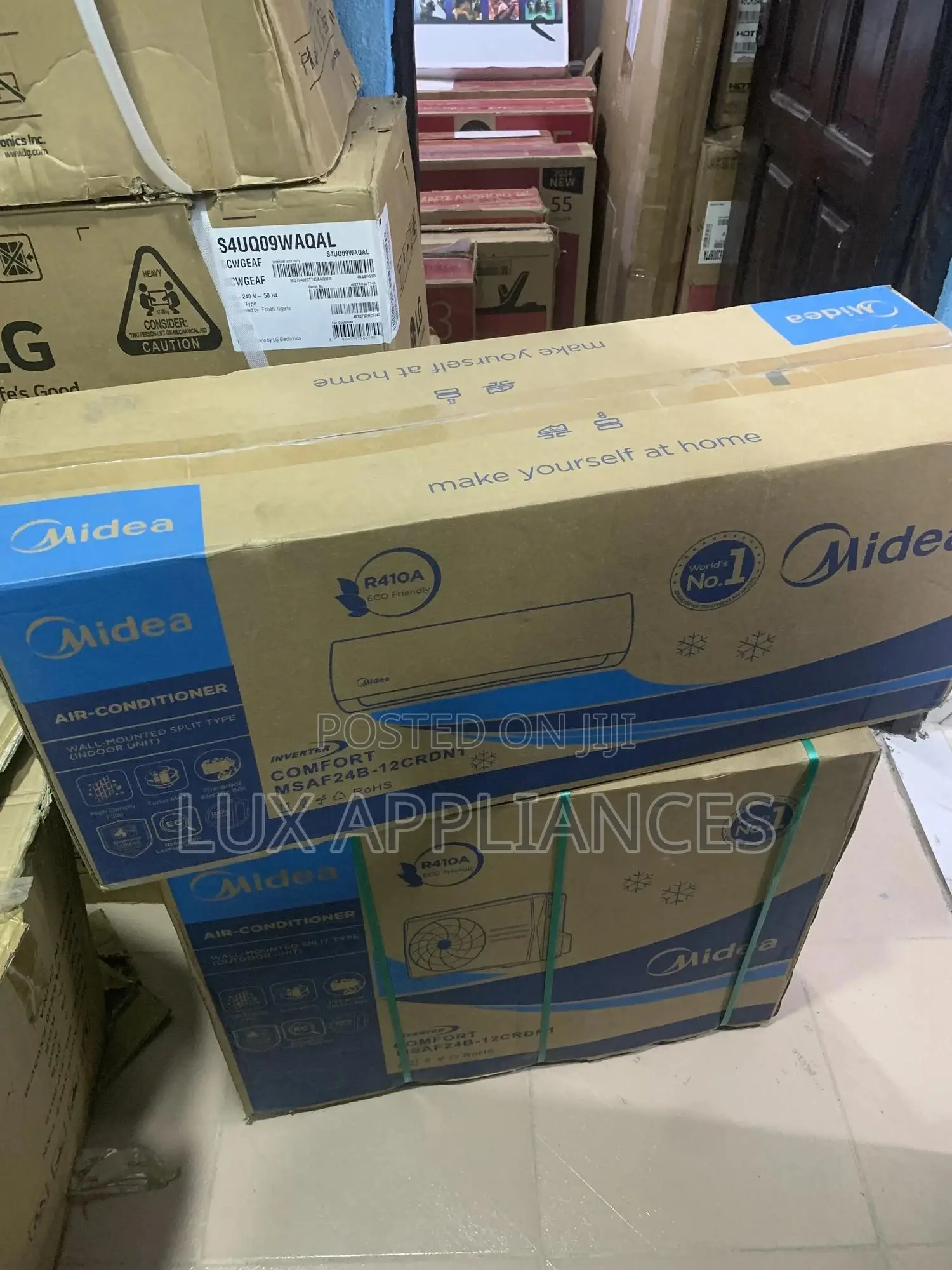 The New Spit Midea Inverter Air Conditioner