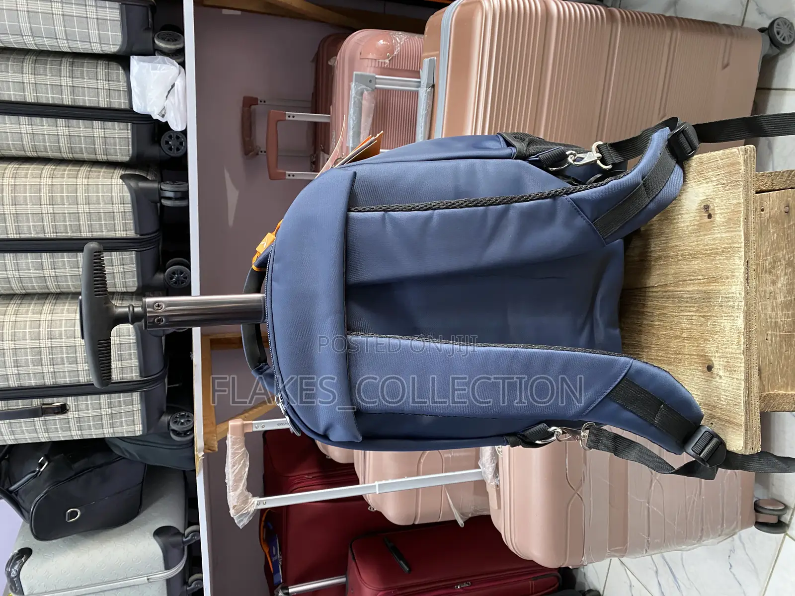 Leaves King Small Trolly Backpack