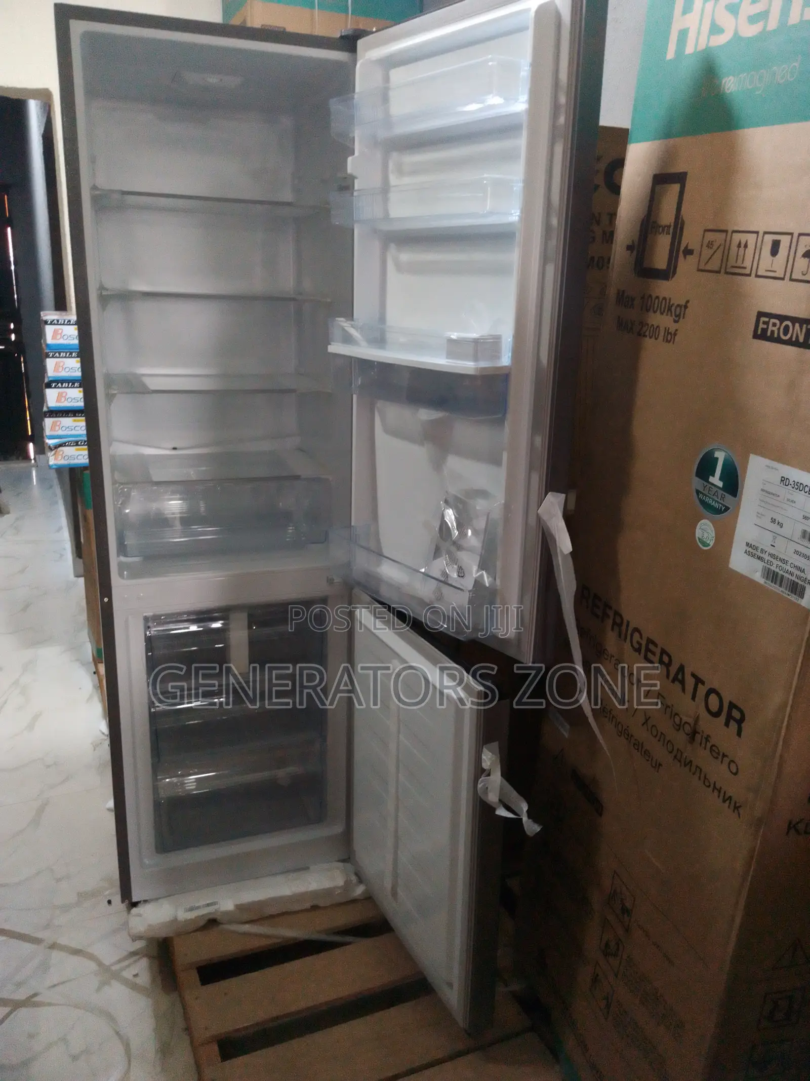 Hisense 264L {Built to Last} Bottom Freezer Refrigerator