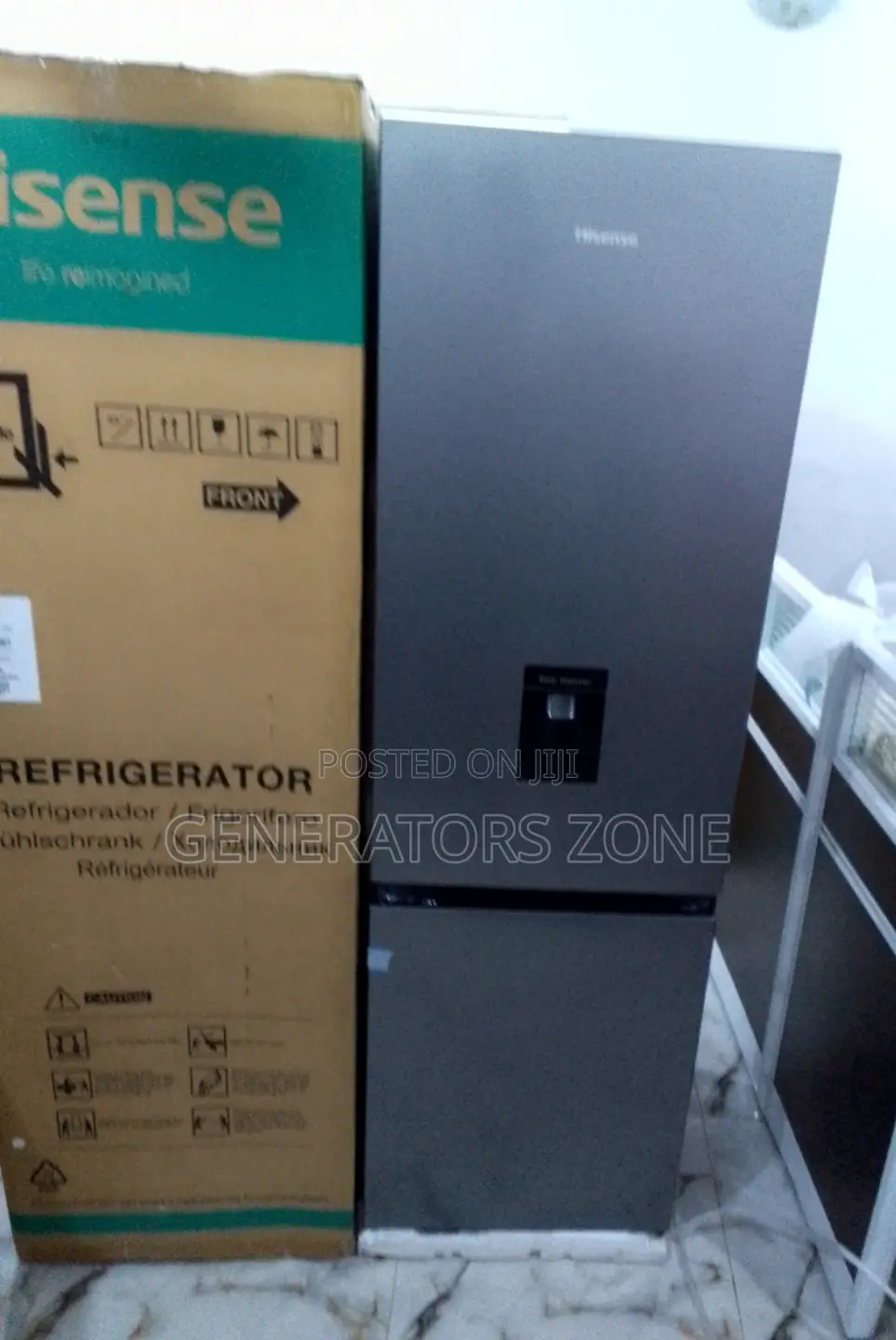 Hisense 264l/ Bottom Freezer Refrigerator