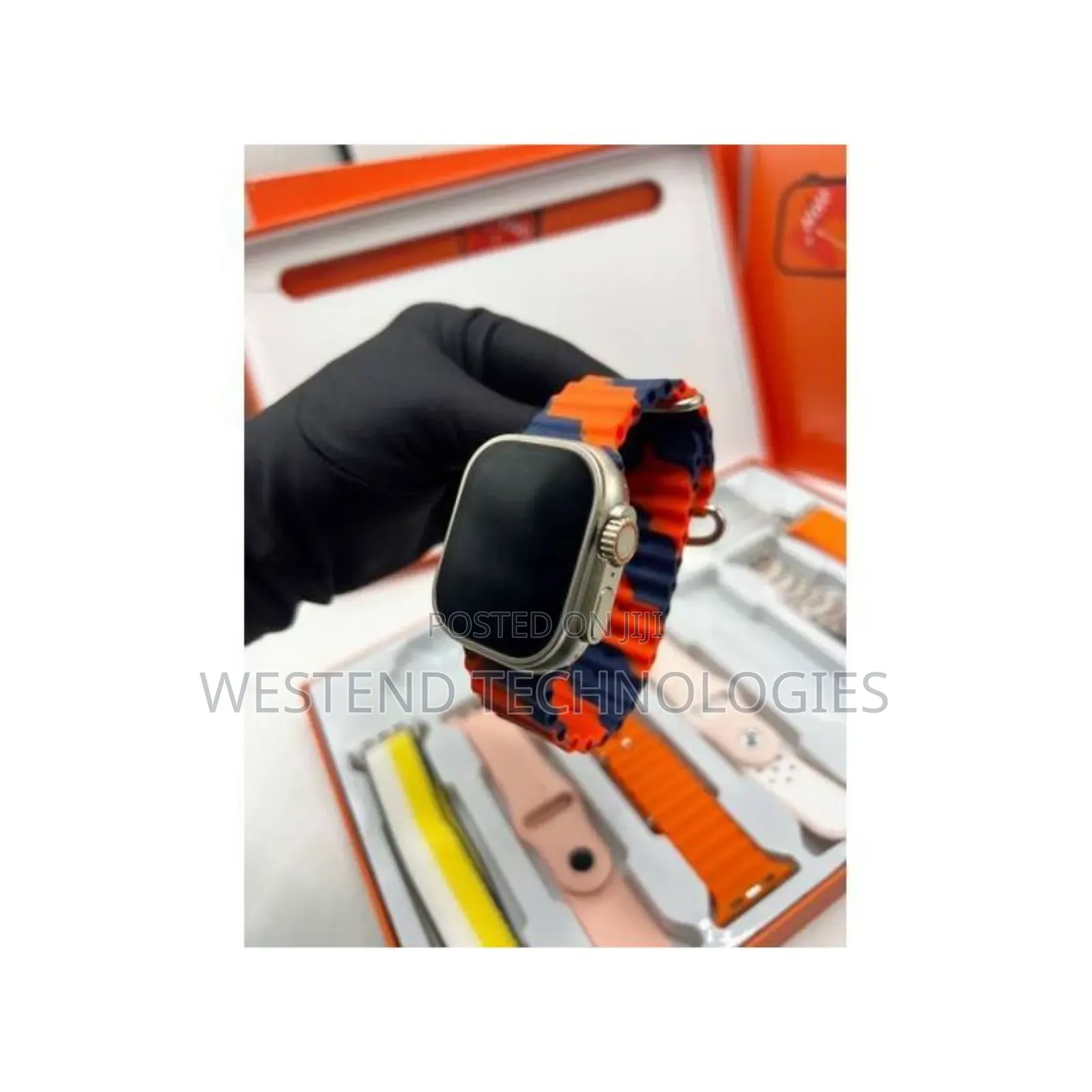 Series 8 Ultra 7 in 1 Strap With NFC GPS Gift Box Edition