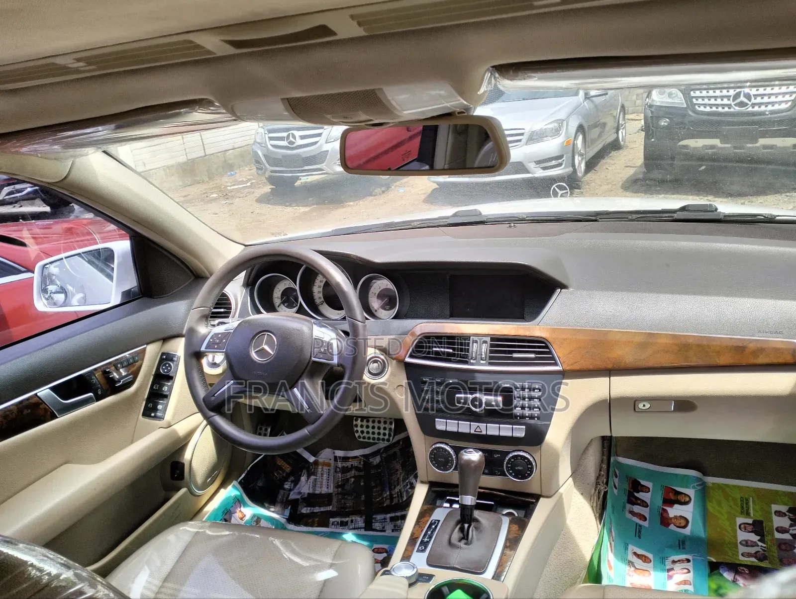 Mercedes-Benz C300 2014 White