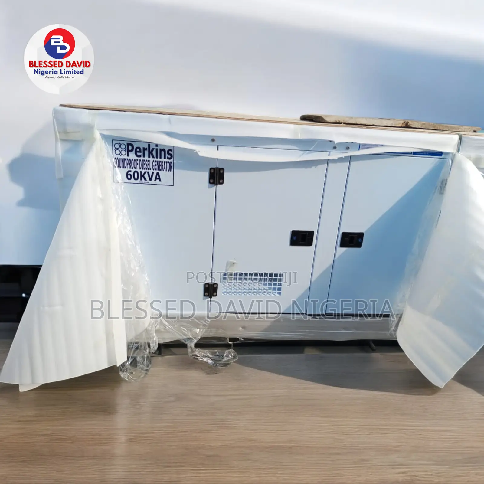 60kva Perkins Soundproof Diesel Generator