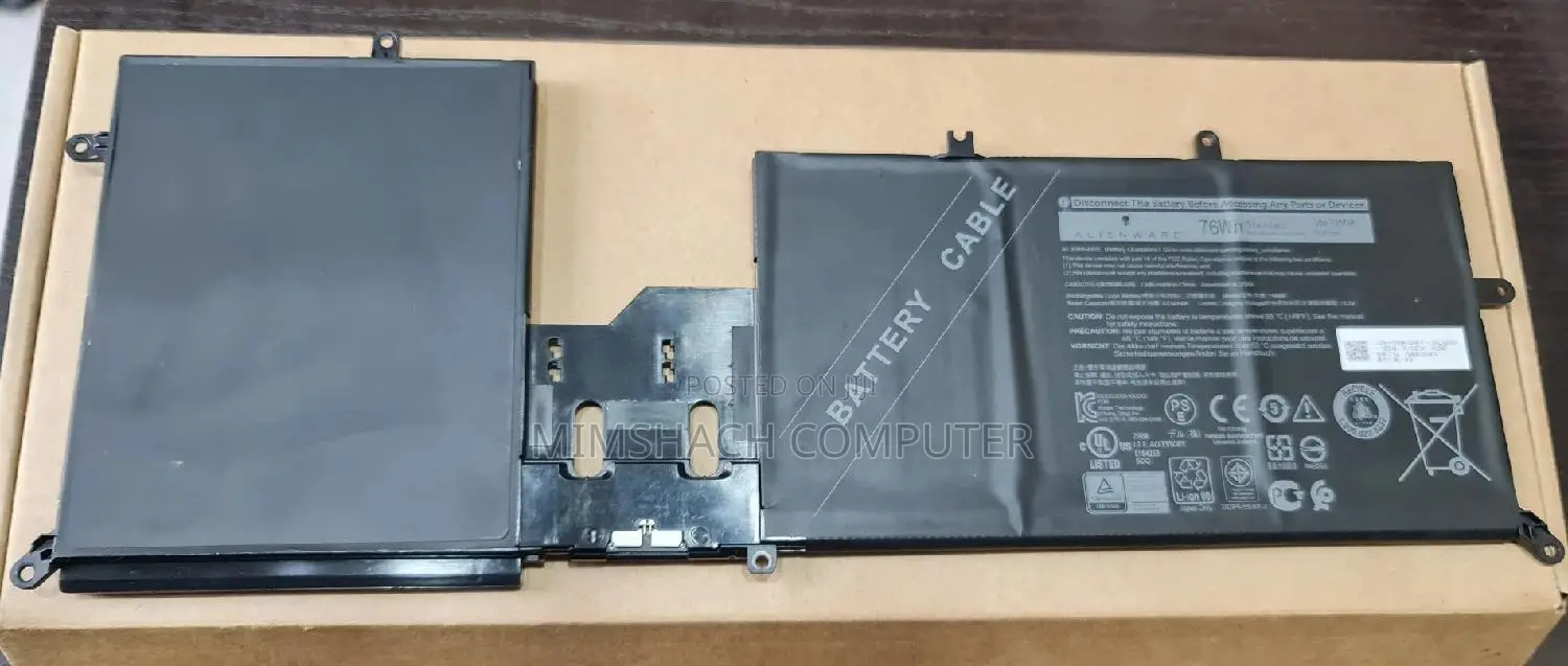Dell Alienware M15 M17 R2 P87F Alw15m-D4736w Battery(Y9M6F)