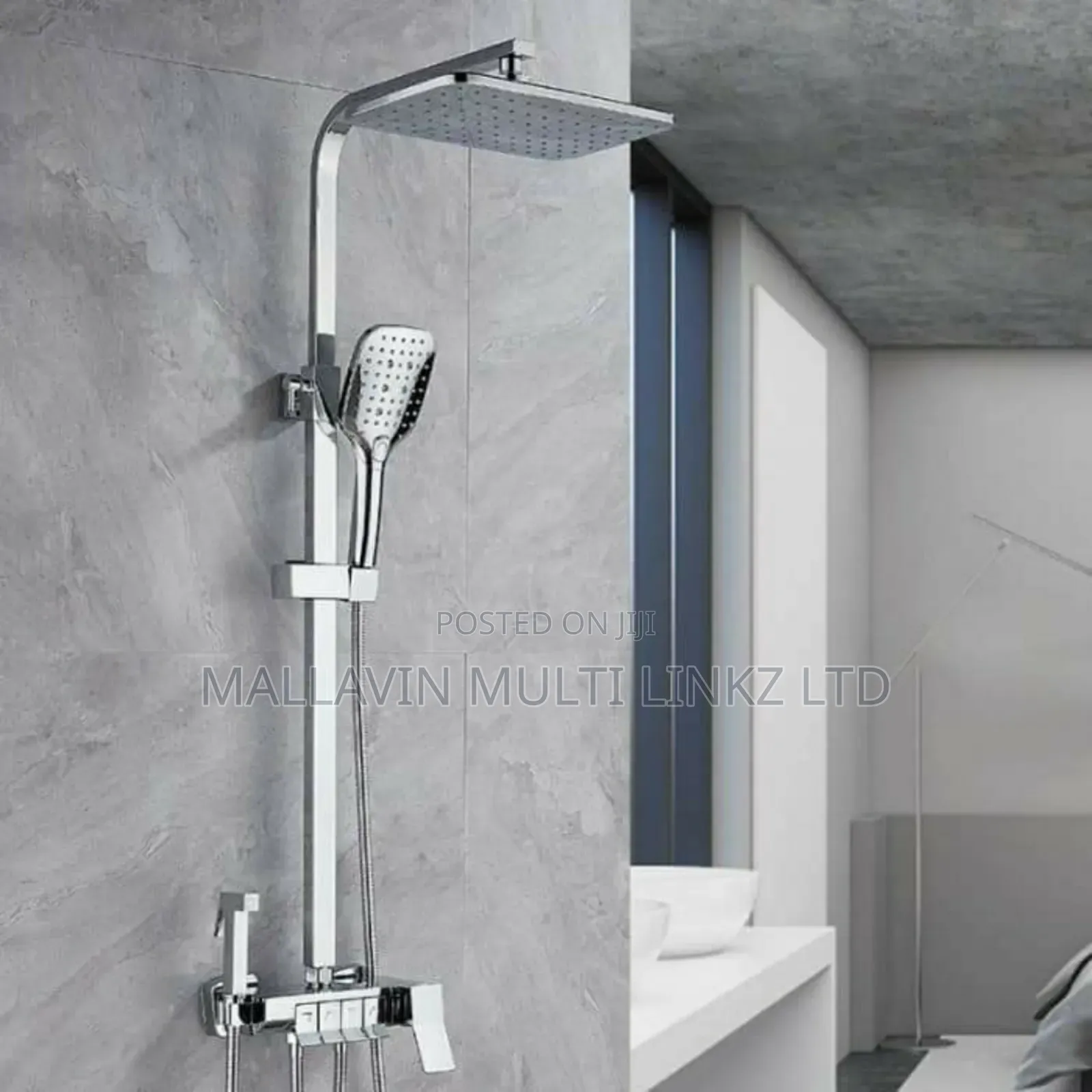 High Pressure Piano Shower Mixer With Bidet Spray