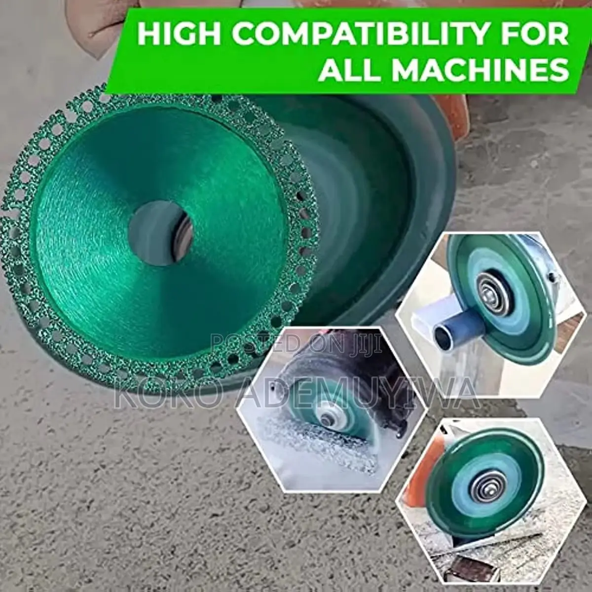 Composite Cutting Disc Ceramic Tile, Glass, Plastics Metal