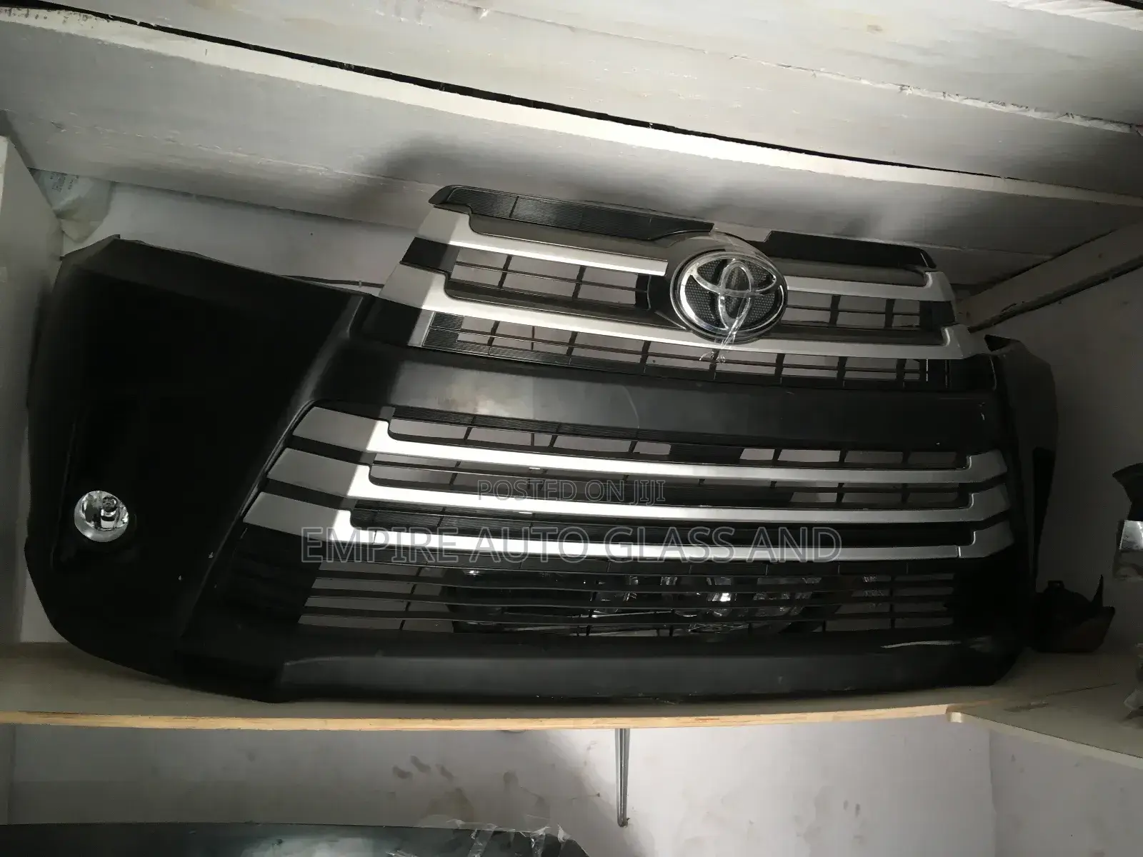 Complete Front Bumper Toyota Highlander 2018 Available Now