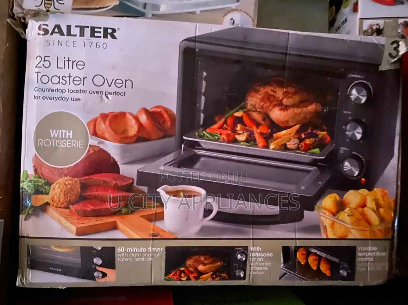 25 Liters Salter Toaster Mini Oven