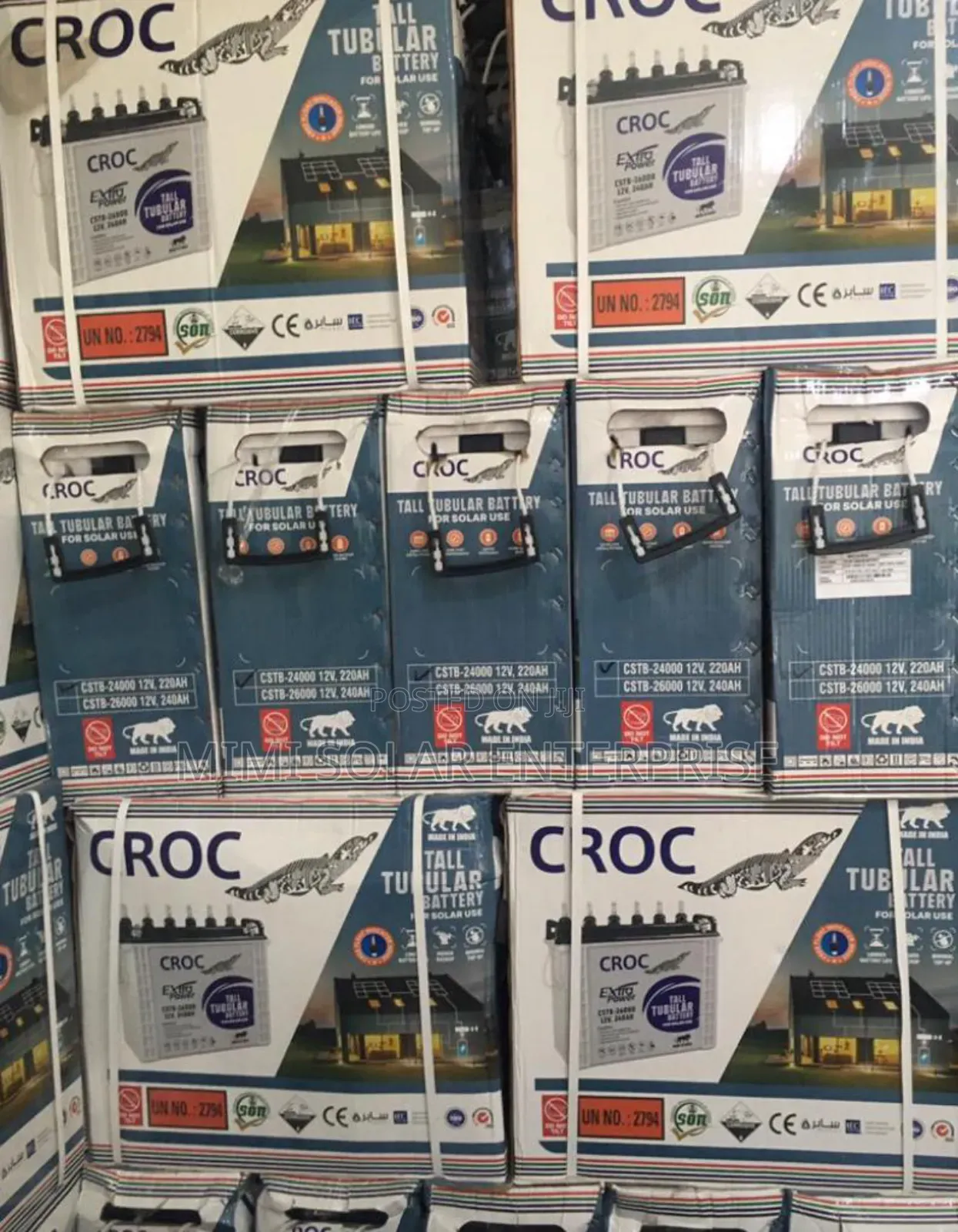 240arms Croc Tubular Battery