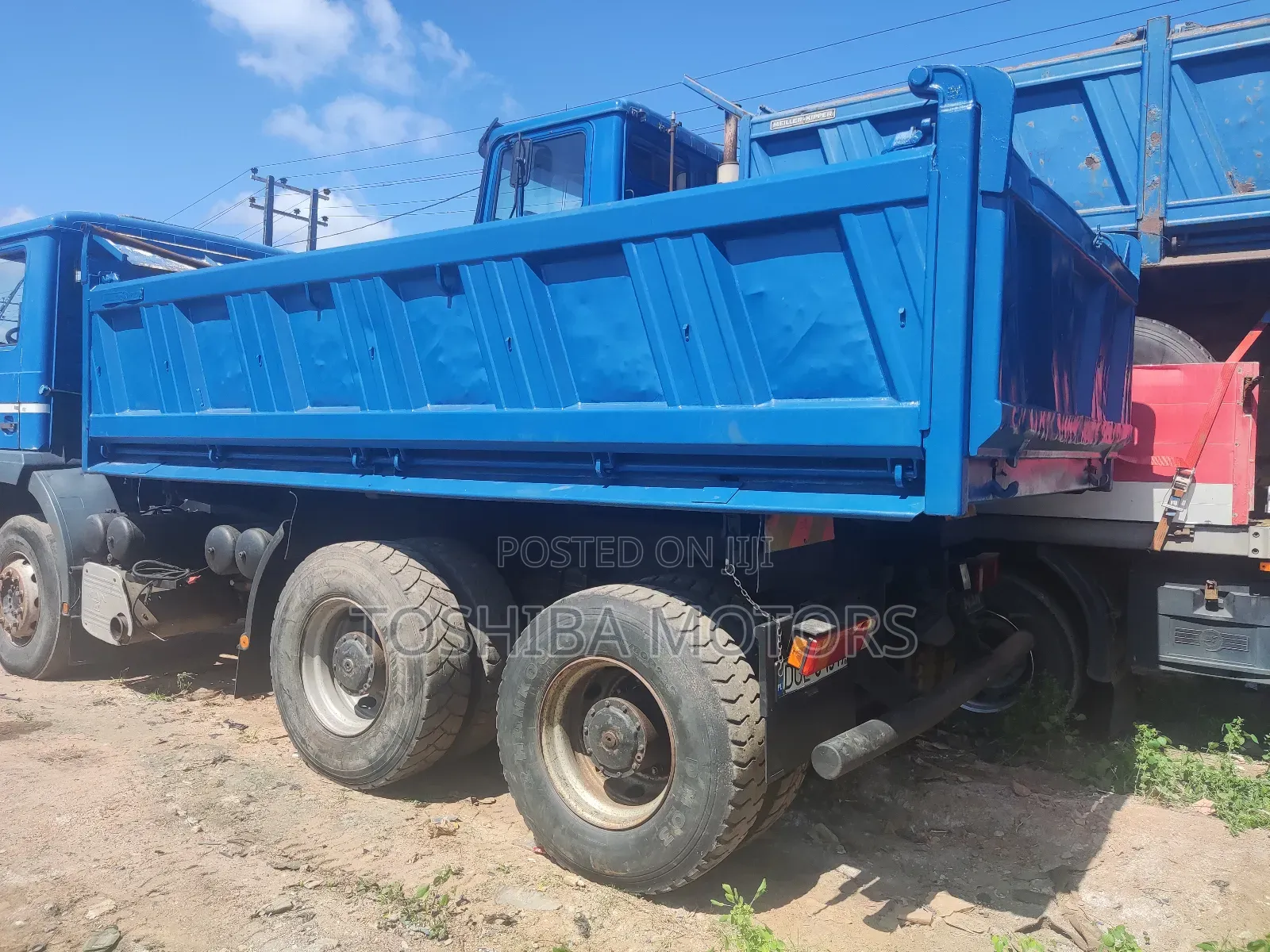 Man DIESEL 10 Tyres Dumb Truck