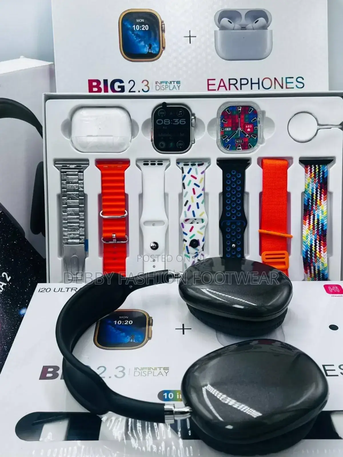 I20 Ultra 2 Max 10 in 1 Smart Watch