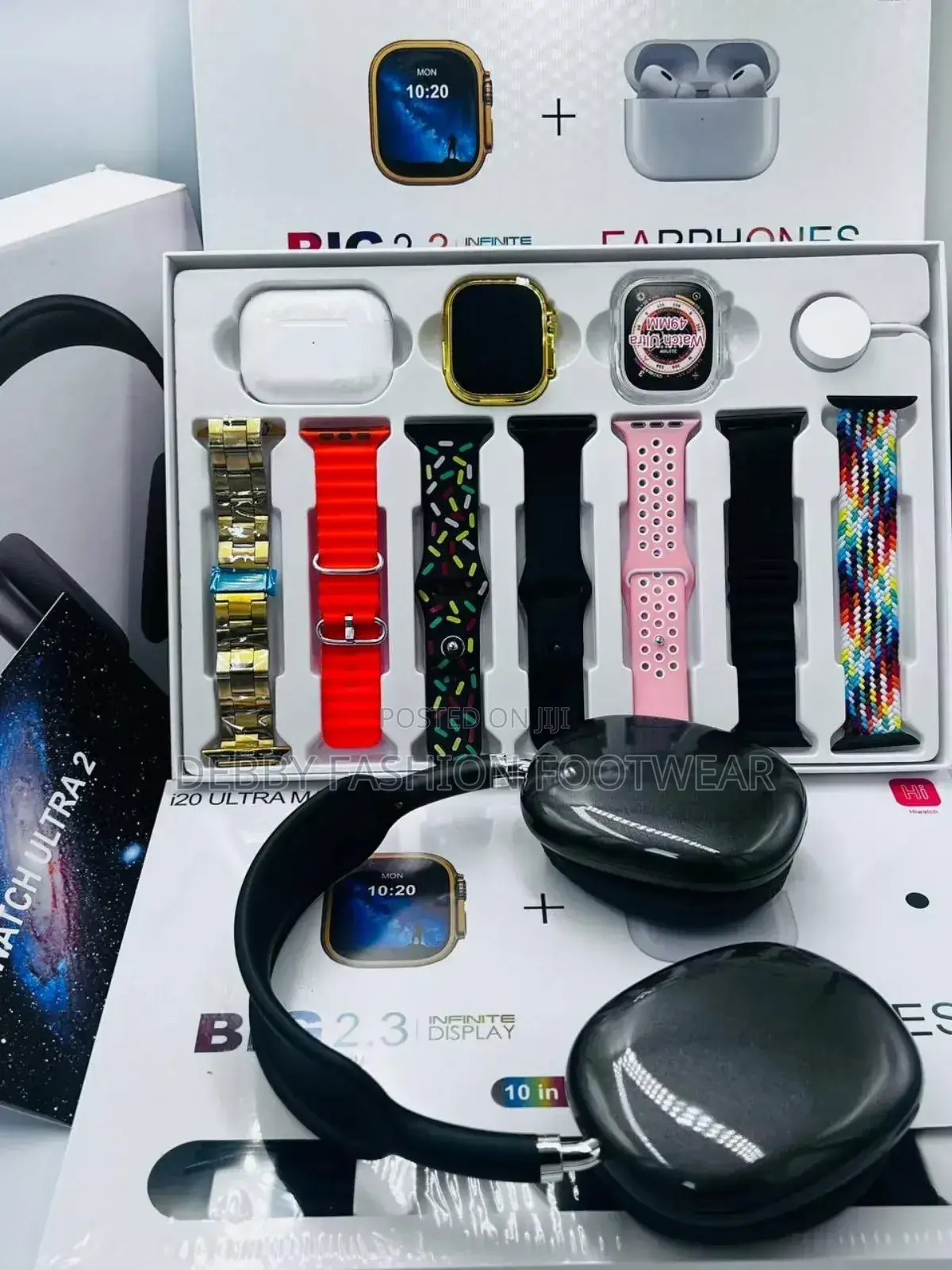 I20 Ultra 2 Max 10 in 1 Smart Watch