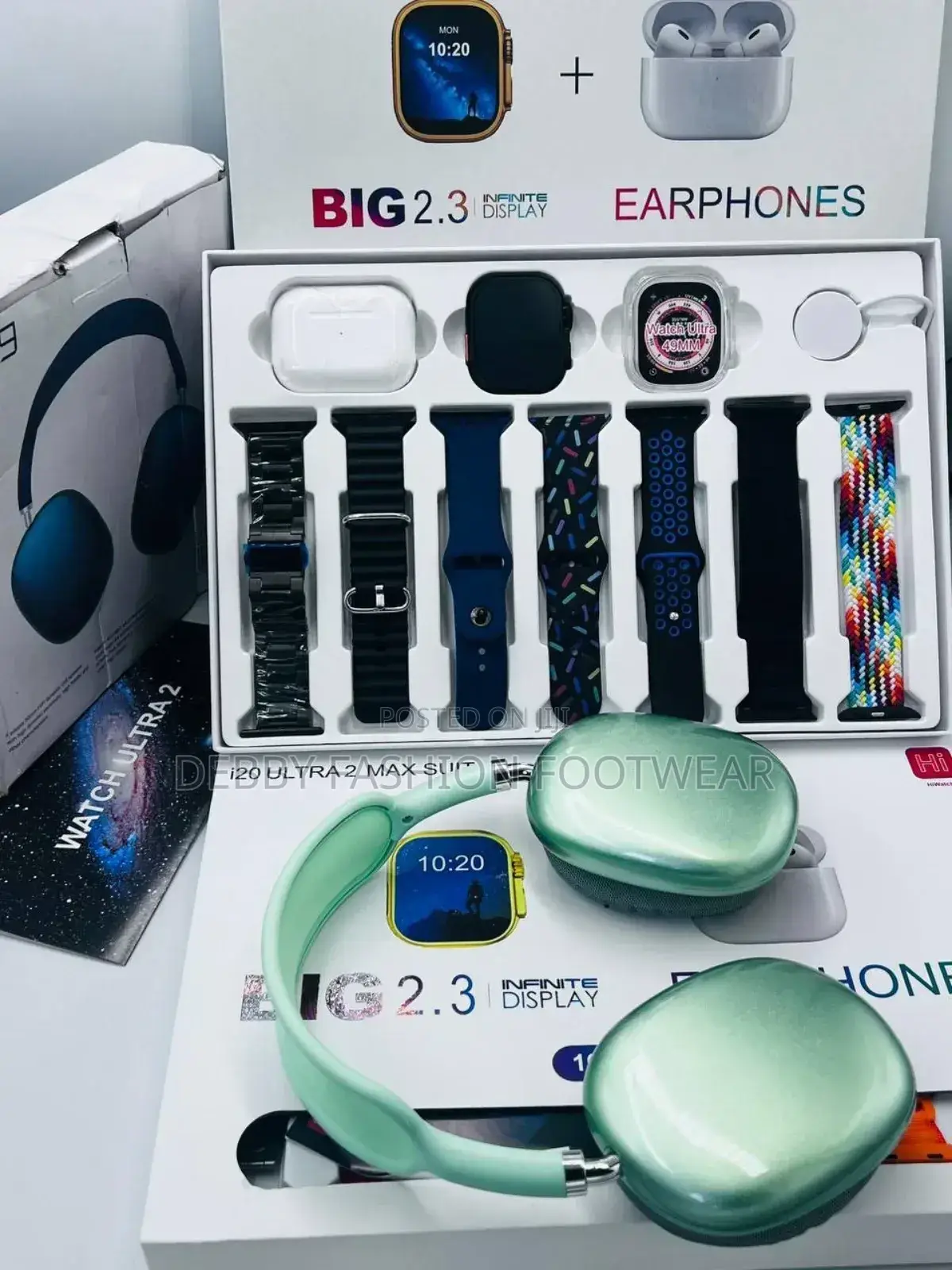 I20 Ultra 2 Max 10 in 1 Smart Watch