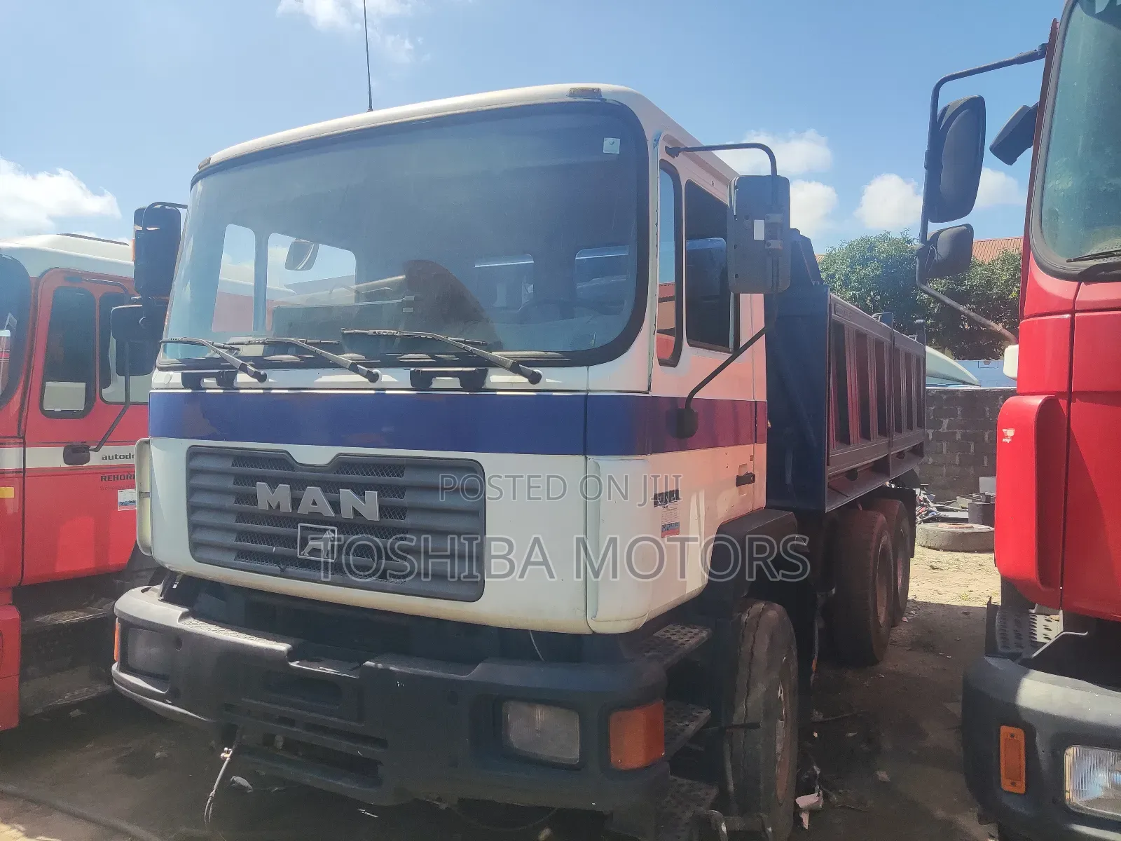 Man DIESEL 10 Tyres Dumb Truck