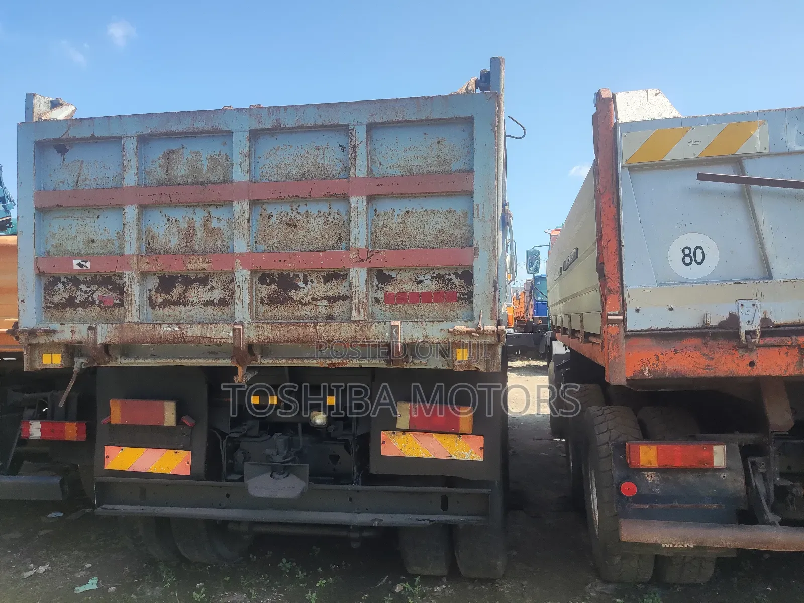 DAF Dump Truck With Auxiliary
