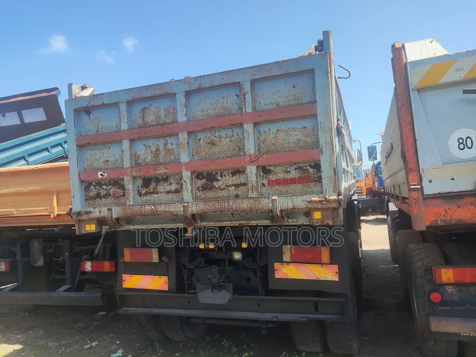 DAF Dump Truck With Auxiliary