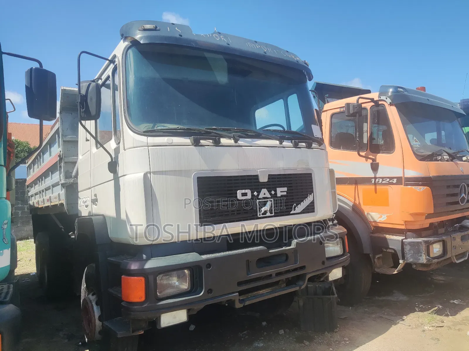 DAF Dump Truck With Auxiliary