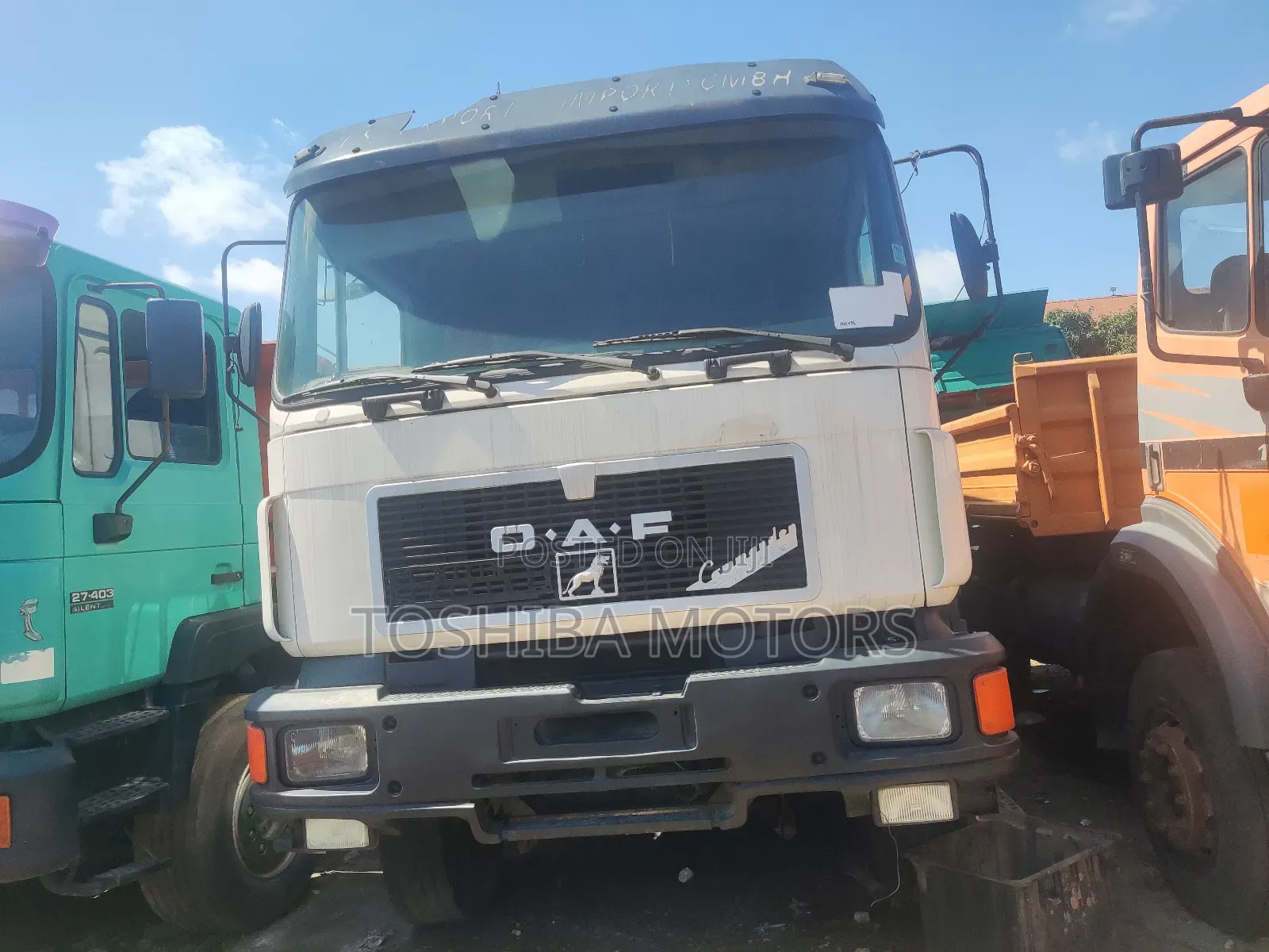 DAF Dump Truck With Auxiliary