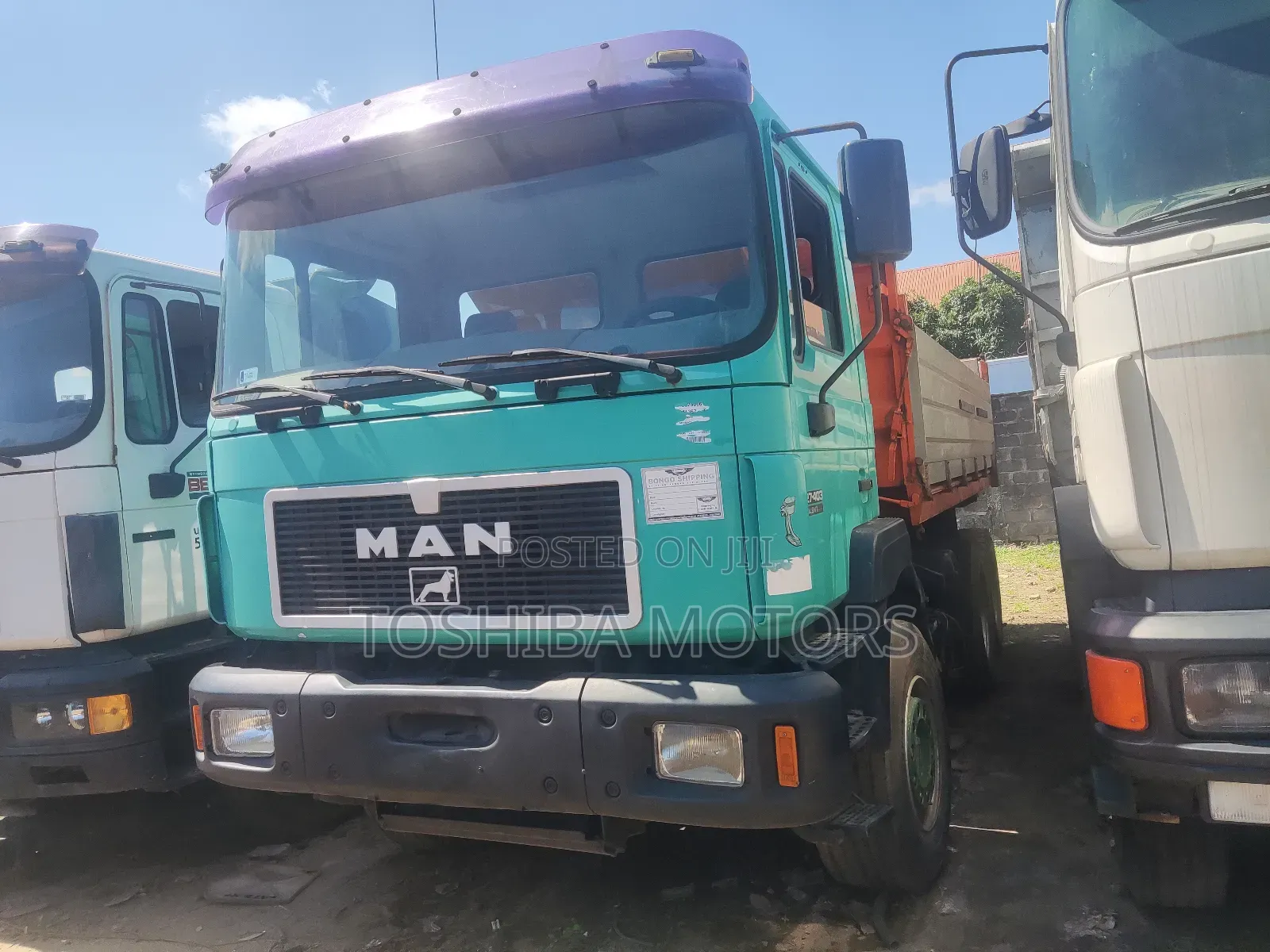 Man DIESEL 10 Tyres With Auxiliary